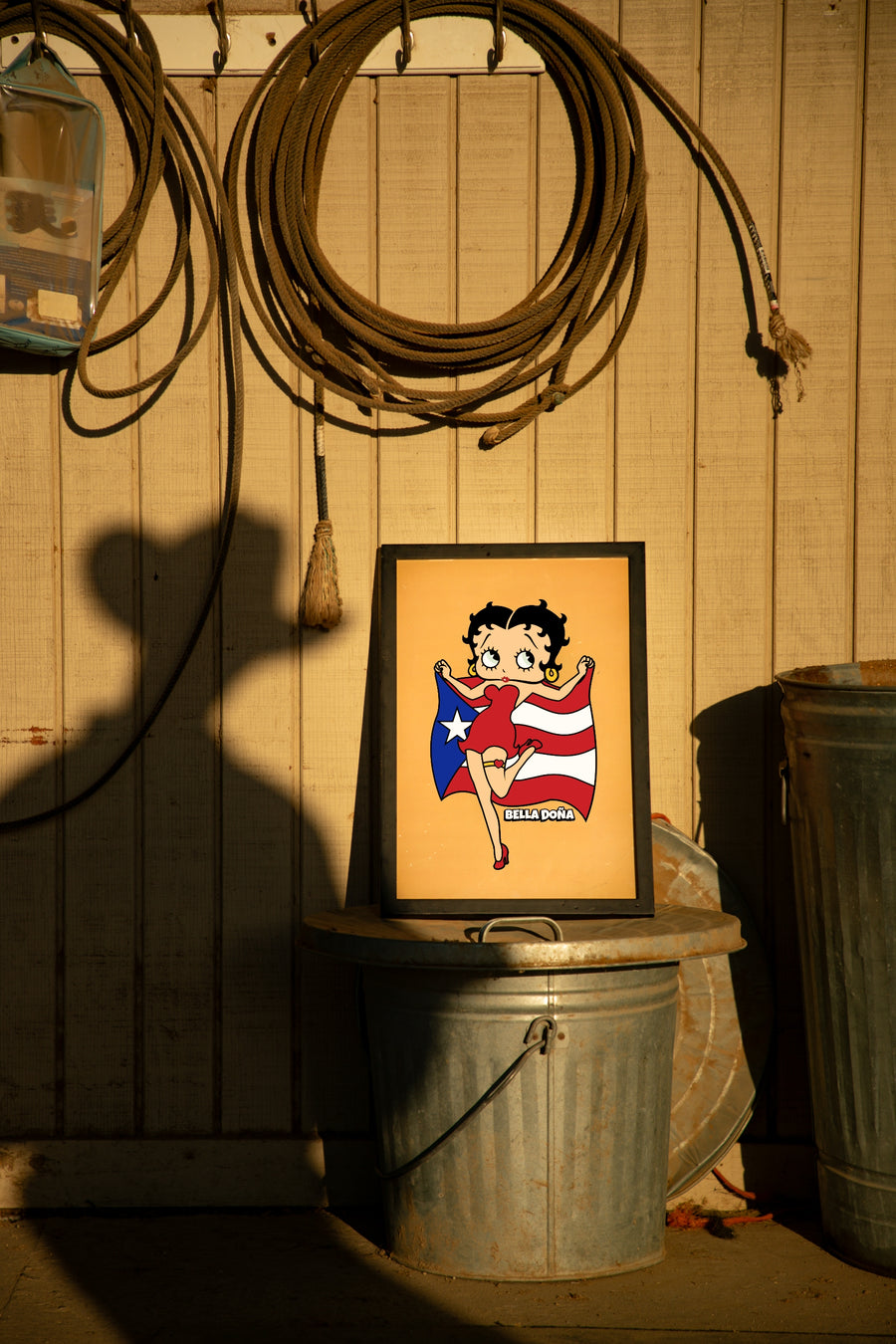 Betty Boop Poster - Puerto Rico