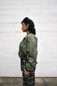 Pray Hands Bomber Jacket - Green