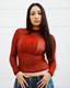 Virgencita Mesh Top - Red