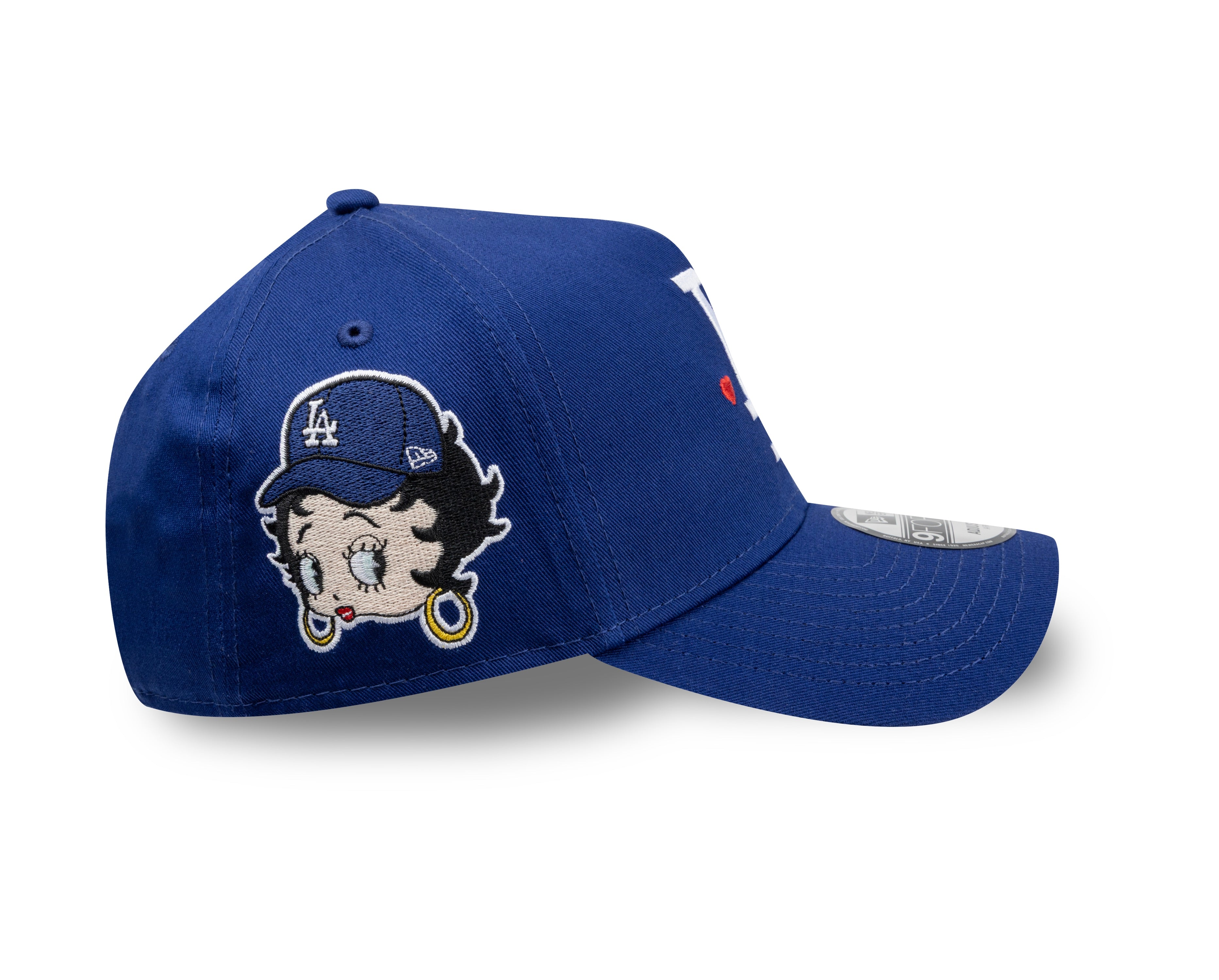 BD x Betty Boop x Los Angeles Dodgers 9FORTY A-Frame Snapback