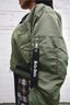 Pray Hands Bomber Jacket - Green