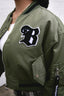 Pray Hands Bomber Jacket - Green