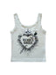 Sacred Heart Tank- White
