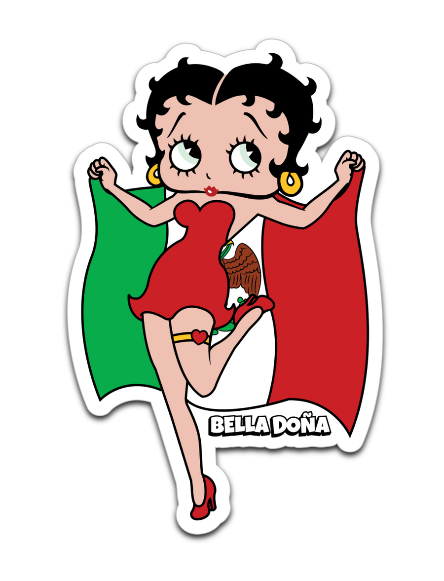 Bandera Betty Boop Sticker