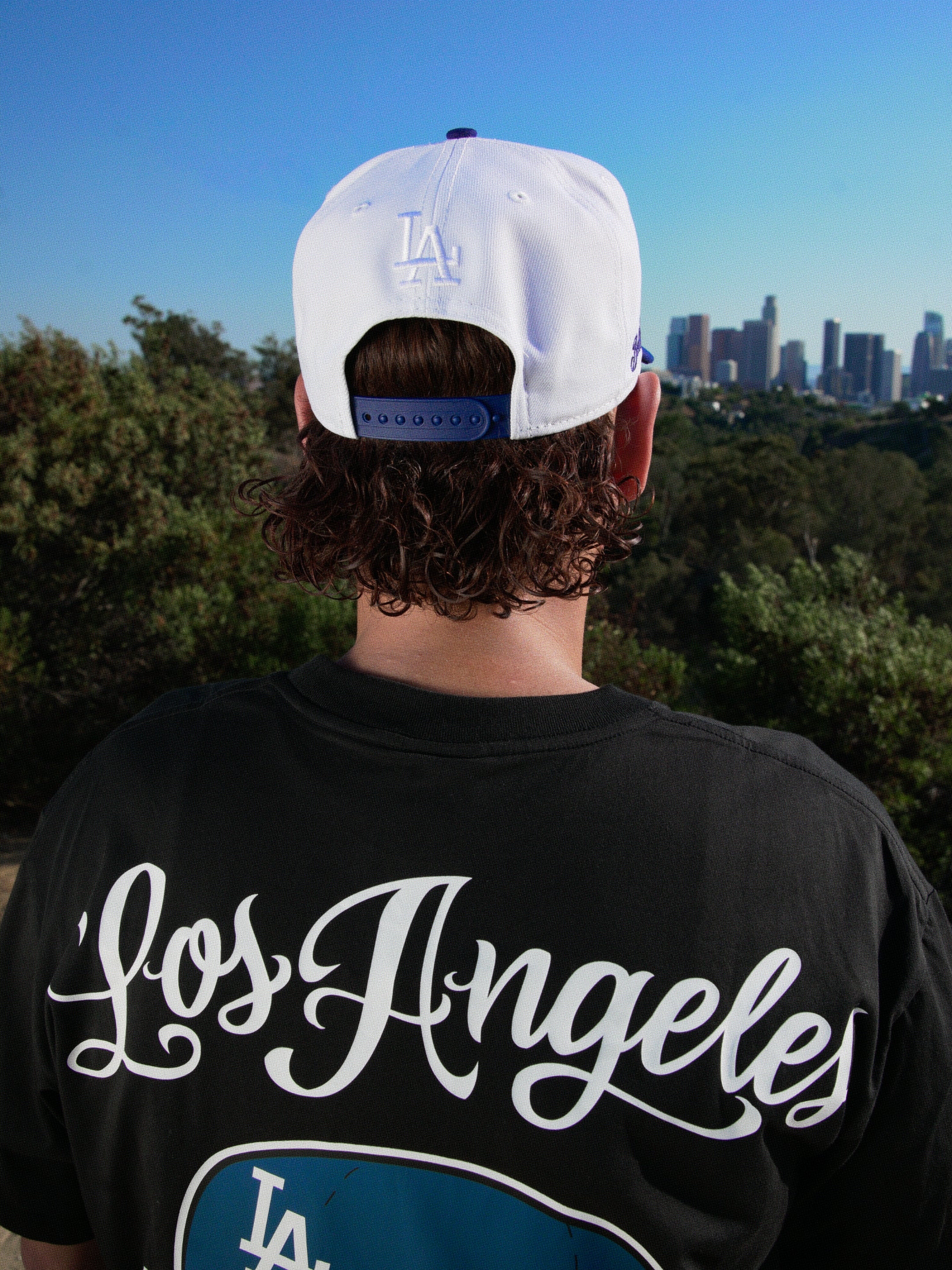 BD x Betty Boop x Los Angeles Dodgers 9FIFTY Snapback - White