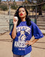 Betty Boop x Los Angeles Dodgers Unisex Dark Royal T-Shirt