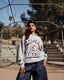 Betty Boop x Los Angeles Dodgers Heather Gray Hoodie