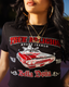 True Religion x Bella Doña Low Rider Crystal Baby Tee - Jet Black