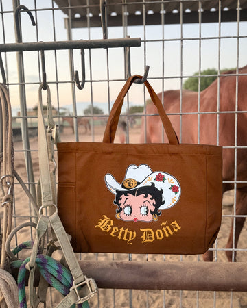 Betty Boop Tote - Brown