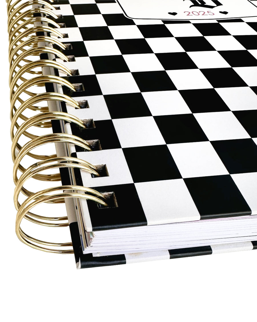 Bestie Bundle - 2 BD 2025 Checkered Planners - Pre-Sale