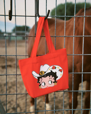 Betty Boop Mini Tote- Red