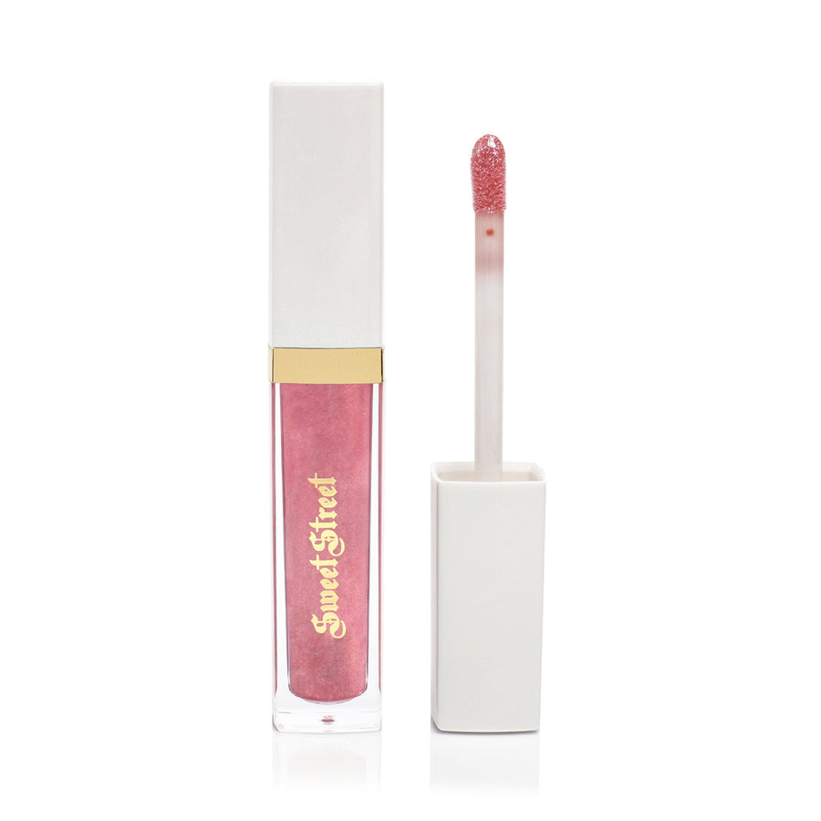Candy Paint Shimmer Lip Gloss - Dusty Rose 