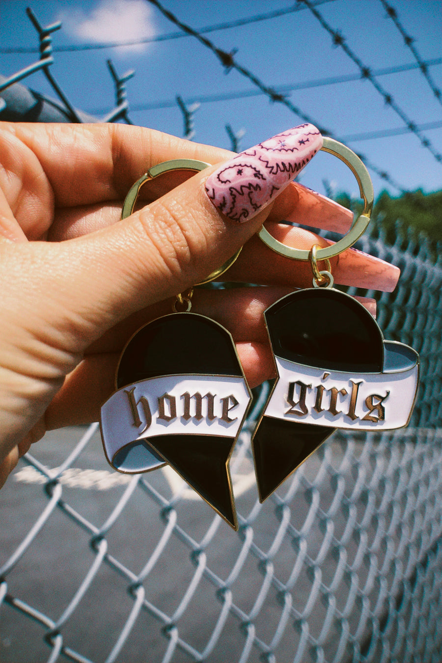 Bella Dona Homegirls Jumbo Keychain Set
