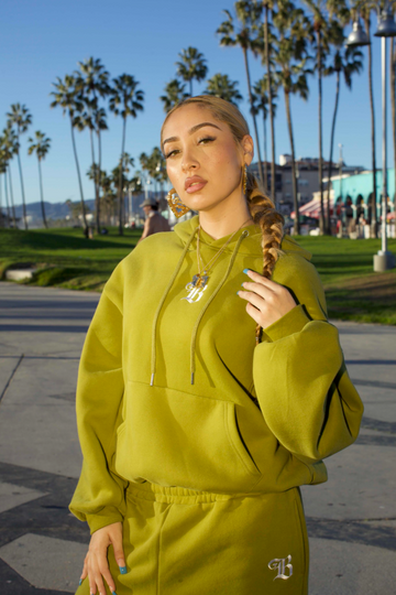 B Love Hoodie - Olive