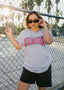 SadGirl University Tee - Grey
